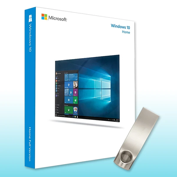 Windows 10 Home – Produktbox mit USB-Stick