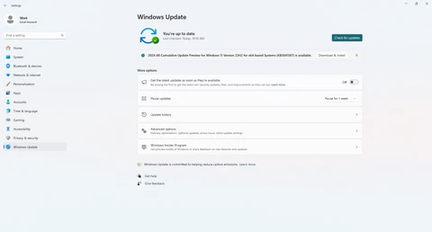 So suchen Sie nach Updates